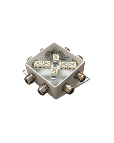 КМ-О (12к*6,0)-IP66-120х120, два ввода: Коробка монтажная огнестойкая в Ангарске