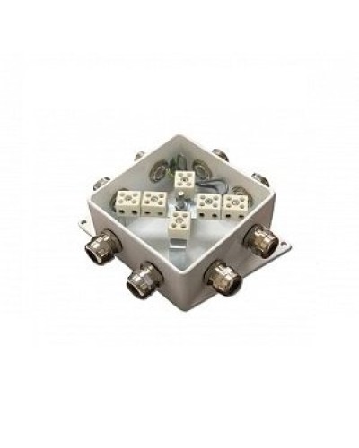 КМ-О (12к*10,0)-IP66-120х120, два ввода: Коробка монтажная огнестойкая в Ангарске
