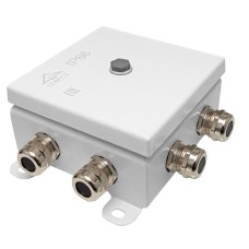 КМ IP66-1212 8 вводов. Коробка монтажная. Гефест