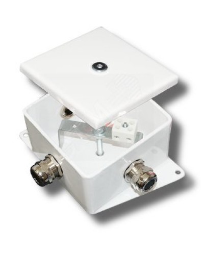 КМ-О (2к*6,0)-IP66-100х100, четыре ввода: Коробка монтажная огнестойкая в Ангарске