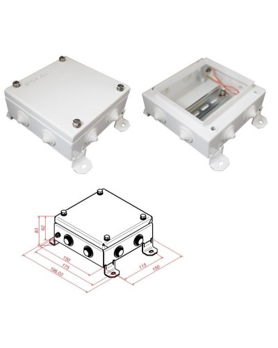 КМ IP55-1515. Коробка монтажная электротехническая. Гефест в Ангарске