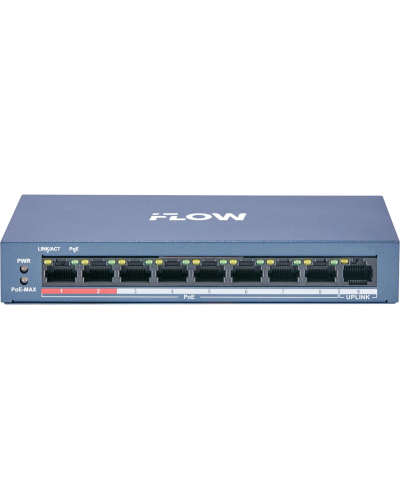 F-SW-EU209POE-V/L. Сетевой PoE коммутатор. i-FLOW в Ангарске