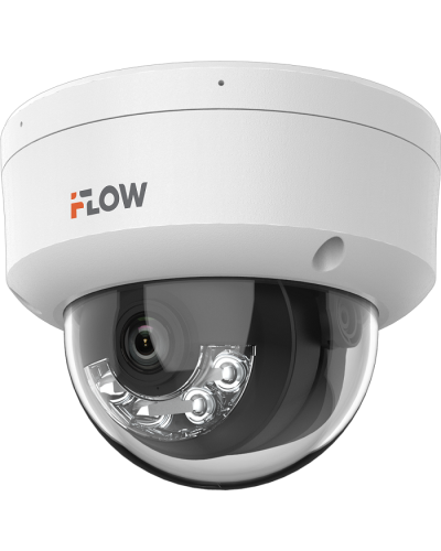 F-IC-2422C2MS(2.8мм). Бюджетная IP-видеокамера купольная. i-FLOW в Ангарске