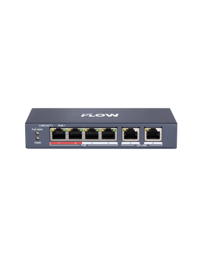F-SW-EU206HPOE-V. Сетевой PoE коммутатор. i-FLOW в Ангарске