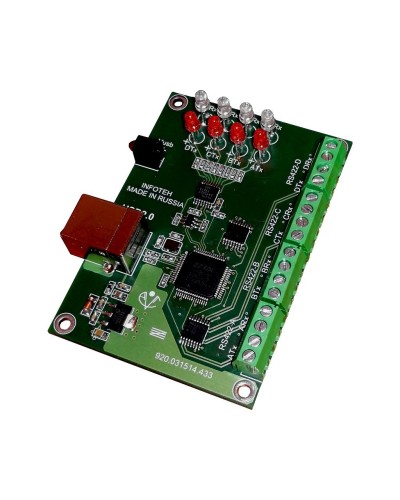 AVT-USB/4RS422. Промышленный преобразователь USB в RS-422. Инфотех в Ангарске