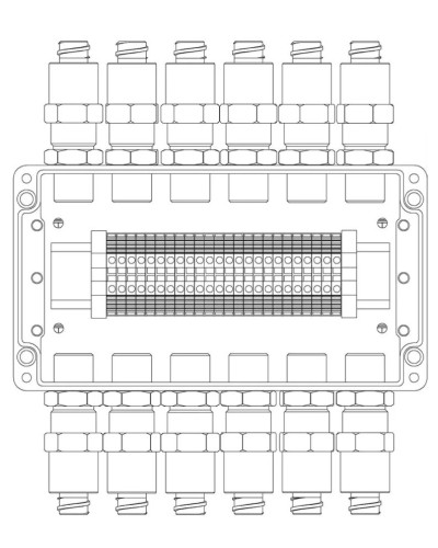 КВМК 2401. Коробка коммутационная взрывозащищенная. Компания СМД в Ангарске