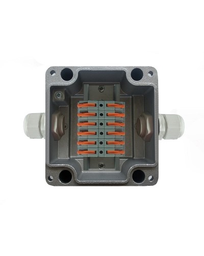 МКС Мороз, 2В, с клеммниками REXANT, IP66/IP68. Коробка коммутационная металлическая. Магнито-Контакт в Ангарске