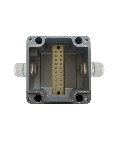 МКС Мороз, 2ВК, с датчиком вскрытия корпуса (тампером), IP66/IP68. Коробка коммутационная металлическая. Магнито-Контакт в Ангарске