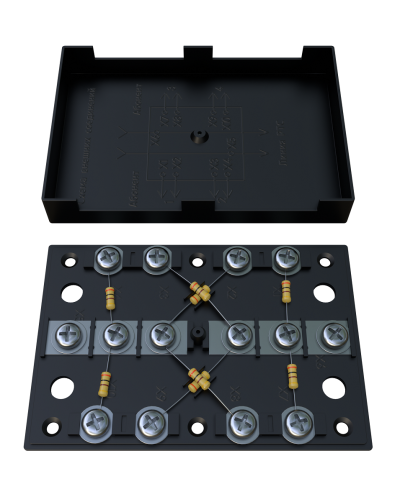 KRA-4 300 Om black (MEC42104). Коробка на 4 абонента. МЭК-Электрика в Ангарске
