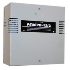 Резерв 12/2 PRO (цвет корпуса серый). Источник вторичного электропитания резервированный. МикроКомСервис