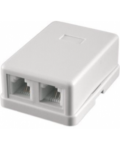 STK-RJ-45(8P8C), CAT.6, 2 выхода, Dual IDC компьютерная розетка: Розетка компьютерная 2 выхода в Ангарске