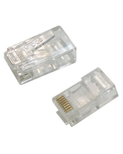 RJ-45 джек (8P8C) (100 шт). Разъем RJ-45. Прочие зарубежные в Ангарске