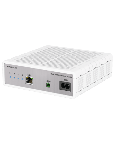 Преобразователь 4 RS-232 - Ethernet. Преобразователь интерфейсов. Ритм в Ангарске