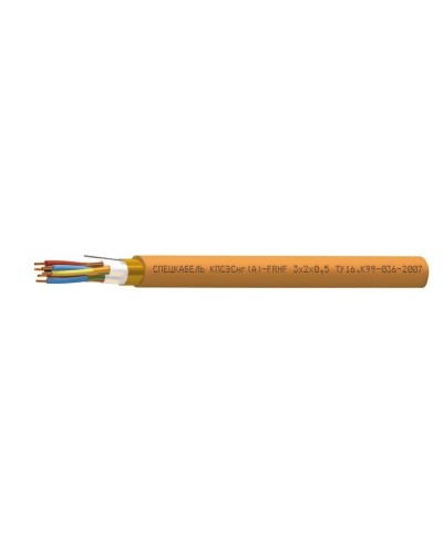 КПСЭСнг(А)-FRHF 1х2х1,0 (Спецкабель). Кабель огнестойкий, с пониженным дымо- и газовыделением. Спецкабель в Ангарске