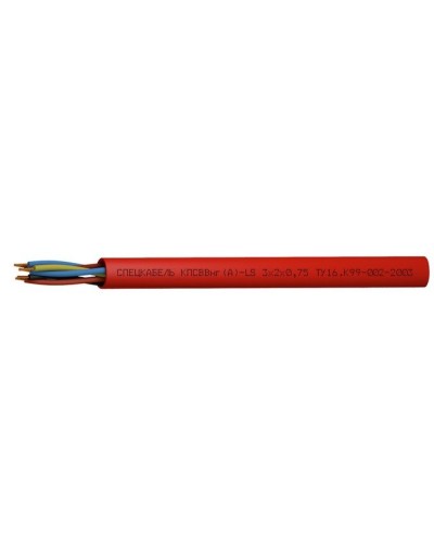 КПСВВнг(А)-LS 3х2х1,5 (Спецкабель). Кабель симметричный для систем сигнализации и управления, групповой прокладки, с пониженным дымо- и газовыделением. Спецкабель в Ангарске