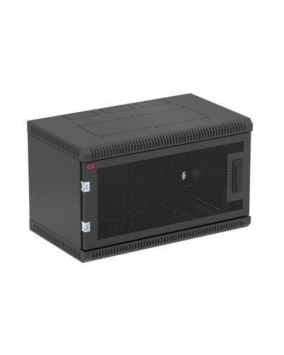 ШТ-НСр-6U-600-450-П-Ч (130411-01540). Шкаф телекоммуникационный 19 настенный 6U. ССД (Связьстройдеталь) в Ангарске