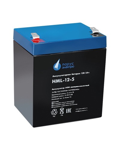 HML-12-5. Аккумулятор герметичный свинцово-кислотный. Связь инжиниринг в Ангарске