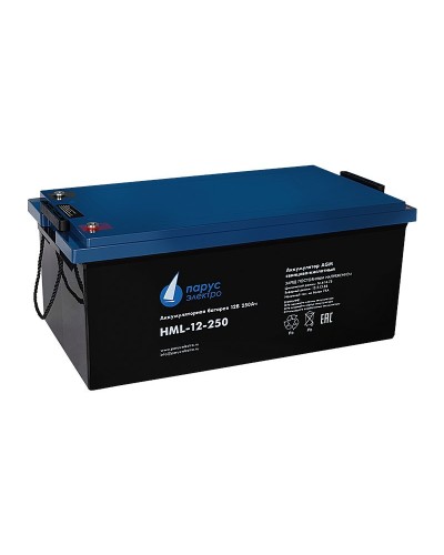 HML-12-250. Аккумулятор герметичный свинцово-кислотный. Связь инжиниринг в Ангарске