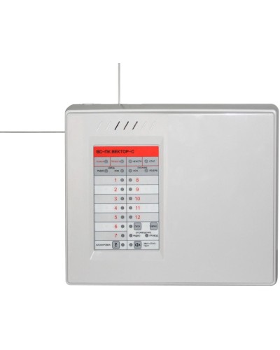 ВС-ПК ВЕКТОР-С (Wi-Fi + GE (GSM+Ethernet)). Прибор приемно-контрольный и управления охранно-пожарный адресный радиоканальный со встроенным коммуникатором GSM. Версет в Ангарске
