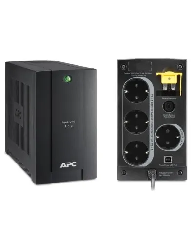 BC750-RS APC Back-UPS 750 ВА. Источник бесперебойного питания. APC в Ангарске