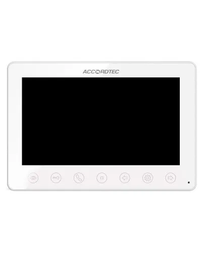 AT-VD751C/M K EXEL WH. Монитор домофона цветной с функцией «свободные руки». AccordTec в Ангарске