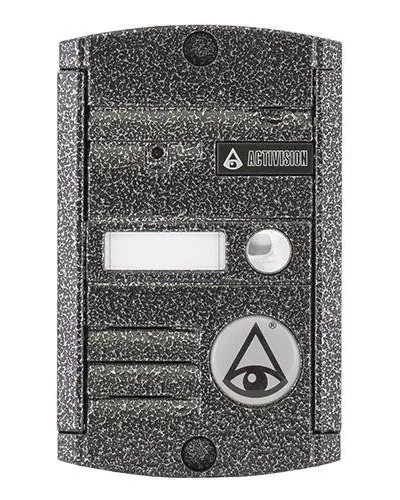 AVP-451 (PAL) (цвет серебро). Вызывная видеопанель цветная. Activision в Ангарске