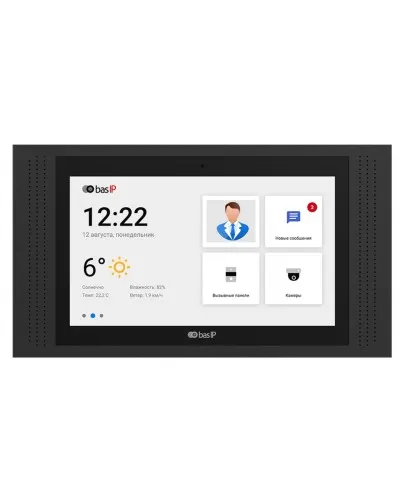 AT-10 BLACK. Монитор IP-видеодомофона цветной. BAS-IP в Ангарске