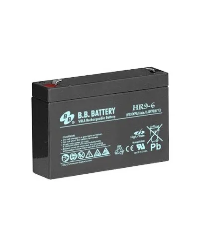 B.B. Battery HR 9-6. Аккумулятор герметичный свинцово-кислотный. B.B. Battery в Ангарске