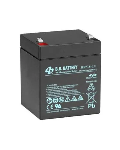 B.B. Battery HR 5.8-12. Аккумулятор герметичный свинцово-кислотный. B.B. Battery в Ангарске
