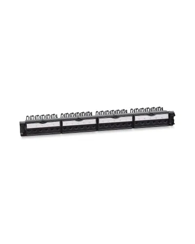 PL-24-KJ-RJ45-Cat.6-180T (11831c): Патч-панель 19" (1U), 24 порта RJ-45, категория 6, с задним кабельным организатором в Ангарске