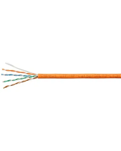 UTP-4P-Cat.5e-SOLID-LSZH-OR-LIGHT (10993c). Кабель «витая пара» (LAN) для структурированных систем связи. CABEUS в Ангарске