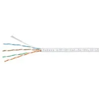 UTP-4P-Cat.5e-SOLID-LSZH-WH (9782c). Кабель «витая пара» (LAN) для структурированных систем связи. CABEUS