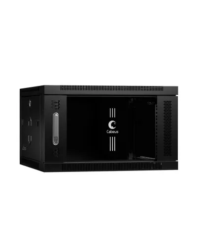 SH-05F-6U60/45-BK (8598c). Шкаф телекоммуникационный 19 настенный 6U. CABEUS в Ангарске