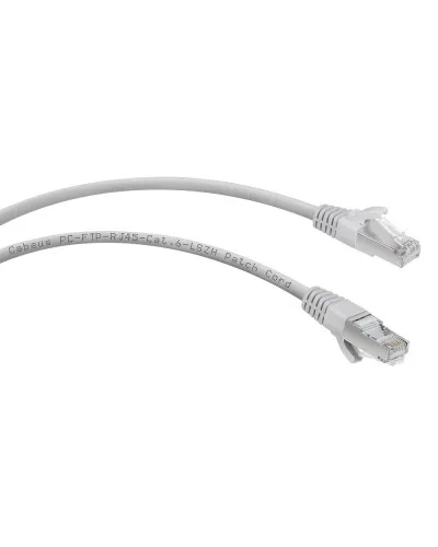 PC-FTP-RJ45-Cat.6-1m-LSZH (7908c), серый. Патч-корд медный. CABEUS в Ангарске