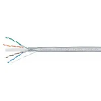 UTP-4P-Cat.6a-SOLID-PVC-GY (11373c). Кабель «витая пара» (LAN) для структурированных систем связи. CABEUS