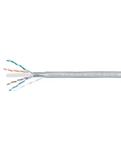 UTP-4P-Cat.6a-SOLID-PVC-GY (11373c). Кабель «витая пара» (LAN) для структурированных систем связи. CABEUS в Ангарске
