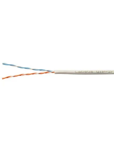 UTP-2P-Cat.5e-SOLID-GY-100 (7169c-5). Кабель «витая пара» (LAN) для структурированных систем связи. CABEUS в Ангарске