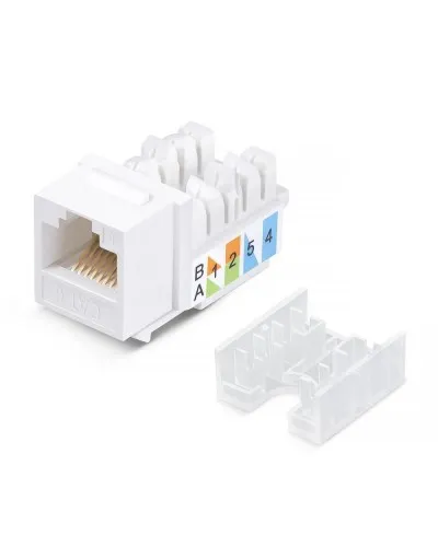 KJ-RJ45-Cat.6-90-SW (10071c): Вставка Keystone Jack RJ-45 в Ангарске