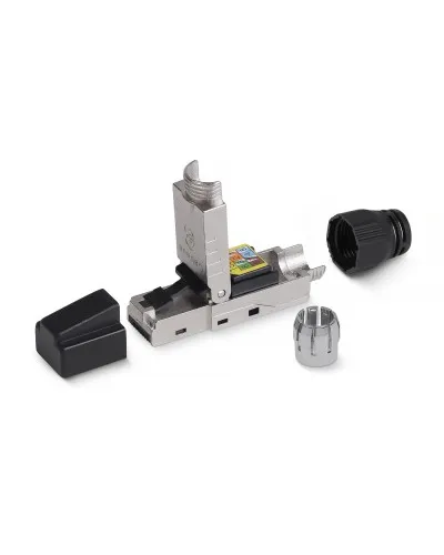 8P8C-SH-C6-TWP-F (11074c). Разъем RJ-45. CABEUS в Ангарске