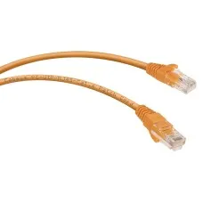 PC-UTP-RJ45-Cat.6-1m-OR (8698c), оранжевый. Патч-корд медный. CABEUS