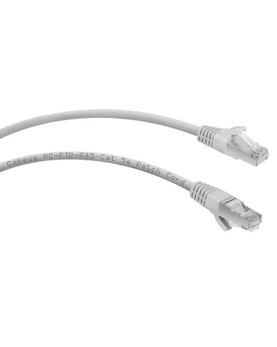 PC-FTP-RJ45-Cat.5e-0.3m (7702c), серый. Патч-корд медный. CABEUS в Ангарске