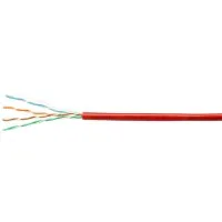 UTP-4P-Cat.5e-SOLID-RD (7249c). Кабель «витая пара» (LAN) для структурированных систем связи. CABEUS