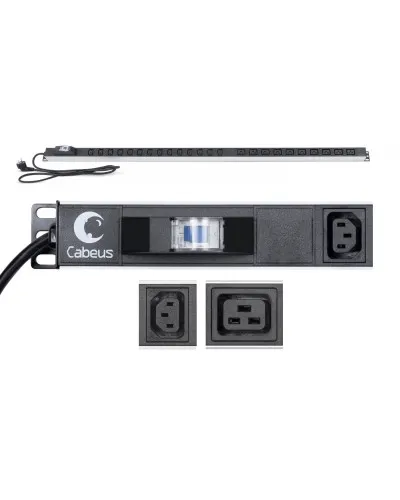 PDU-16-14C13-10C19-B-C14 (9553c). Блок розеток. CABEUS в Ангарске