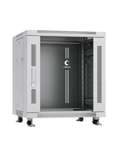 SH-05C-12U60/60 (7645c). Шкаф телекоммуникационный 19 напольный 12U. CABEUS в Ангарске