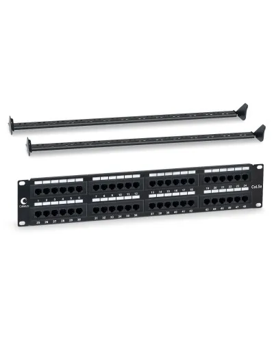 PL-48-Cat.5e-Dual (7001c): Патч-панель 19" в Ангарске