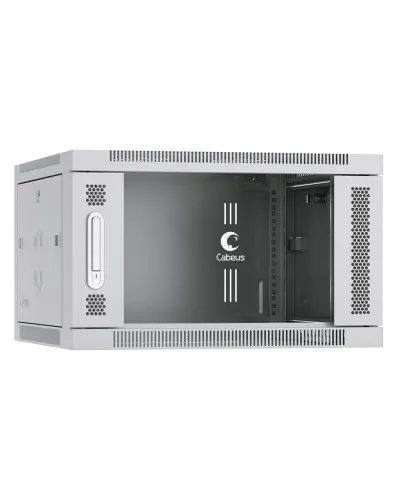 SH-05F-6U60/60 (7063c). Шкаф телекоммуникационный 19 настенный 6U. CABEUS в Ангарске