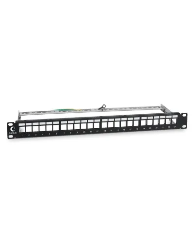 PLB-24-SH (7955c): Модульная патч-панель 19", 24 пор. в Ангарске