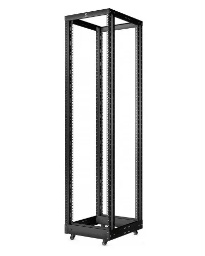 RA-47U-1000-BK (10162c). Открытая стойка 19, 47U, двухрамная, усиленная, цвет черный. CABEUS в Ангарске