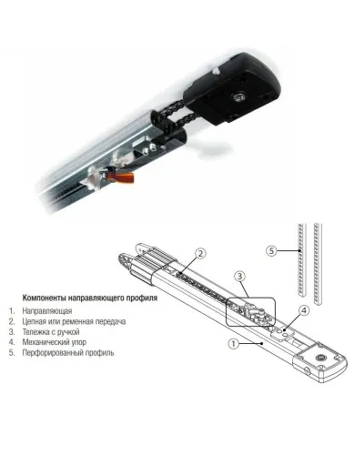 CAME V0682. Профиль направляющий. CAME в Ангарске