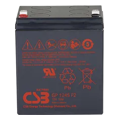 CSB GP 1245(16W). Аккумулятор герметичный свинцово-кислотный. CSB